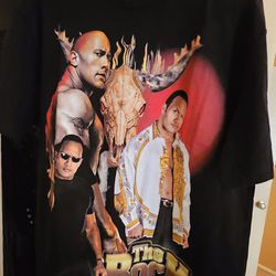 The rock t-shirt black authentic new with tags size large