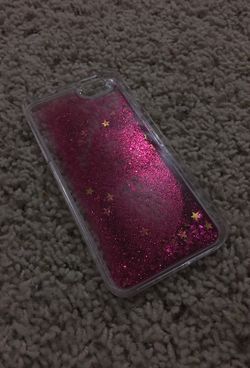 IPhone 6/6s Glitter Case pink