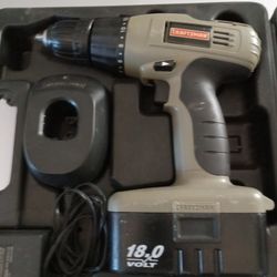Drill - 18 Volt Craftsman 