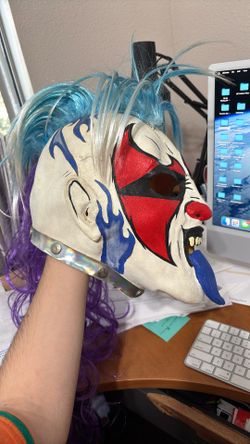 WWE aaa Psycho Clown Mask