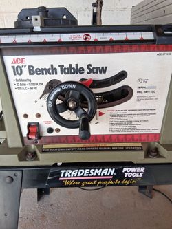 ACE 10" Bench Table Saw