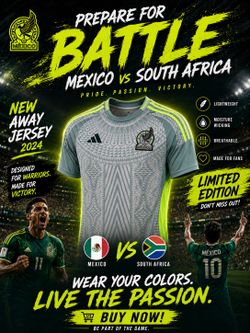 2024 away Mexico jersey