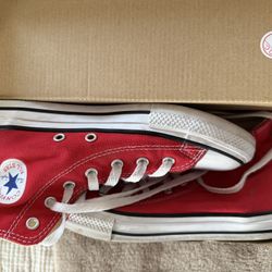 Red Converse Size 3