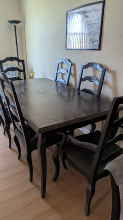 Wooden Dining Table And Chairs