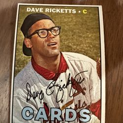 Dave Ricketts - MLB 1967 Trading Card 