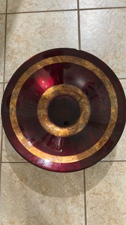 Italian Art Glass -Decorative Centerpiece Bowl