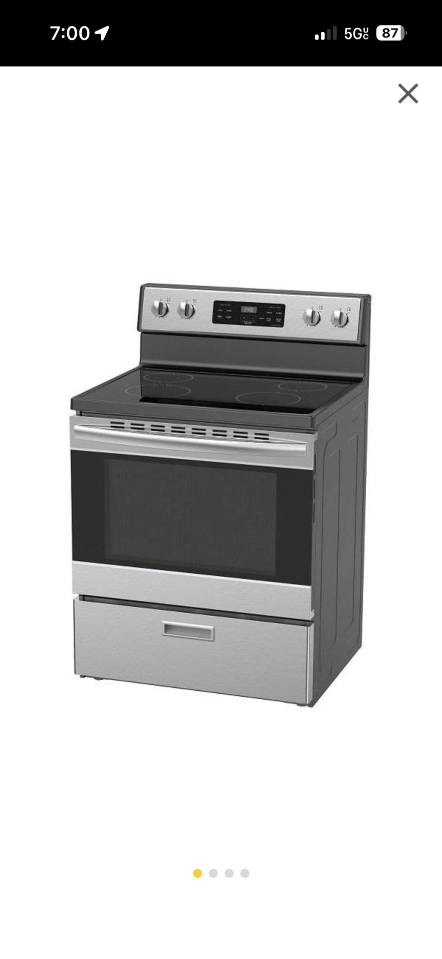Seasons Electric Stove (New)