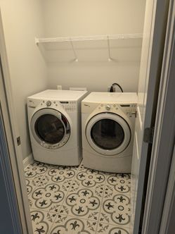 Whirlpool Duet Front Loading Washer and Dryer Set