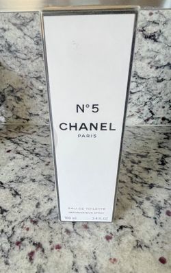 Chanel No 5 Eau De Toilette Spray 3.4oz 100ml sealed box.