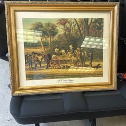 Antique Gold Picture Frame