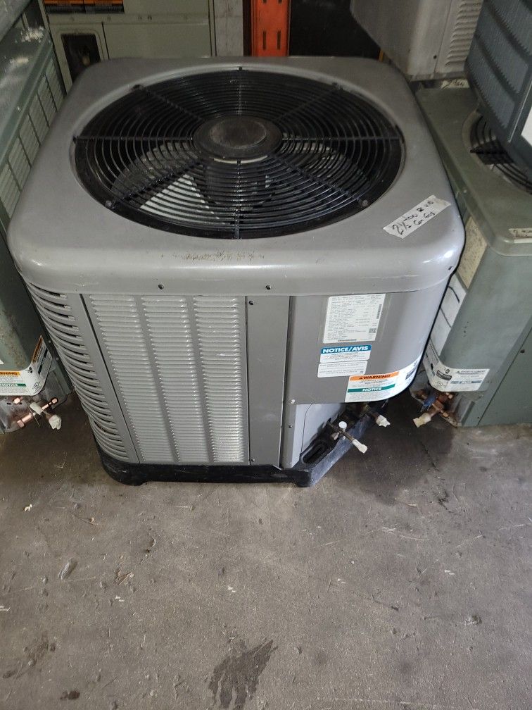 2 Ton Air Conditioning AC Rheem Condenser Compressor 