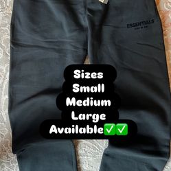 Essentials Pants Black