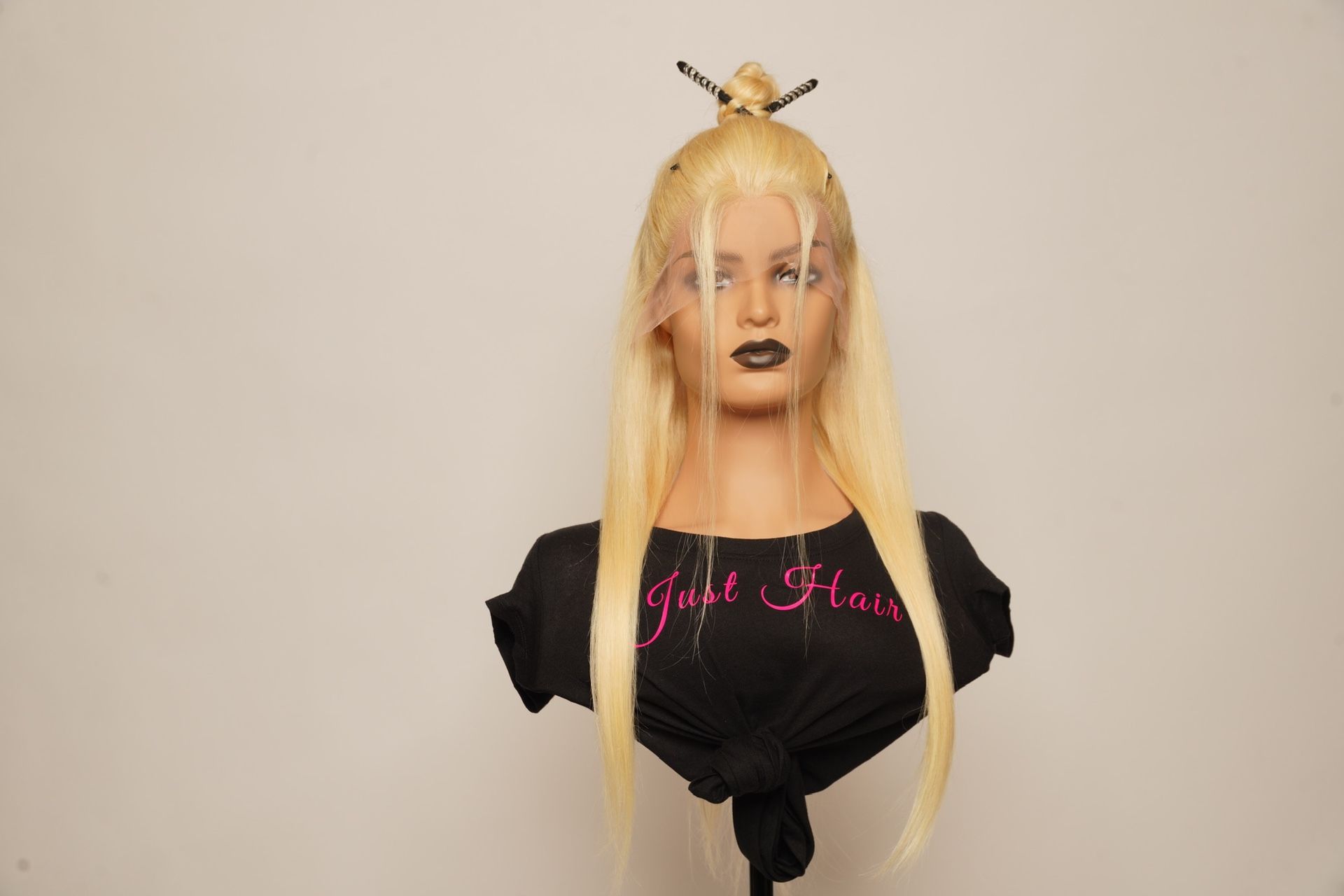 Blonde Color 613 Frontal Wig Straight 22 Inches