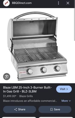Blaze gas stove