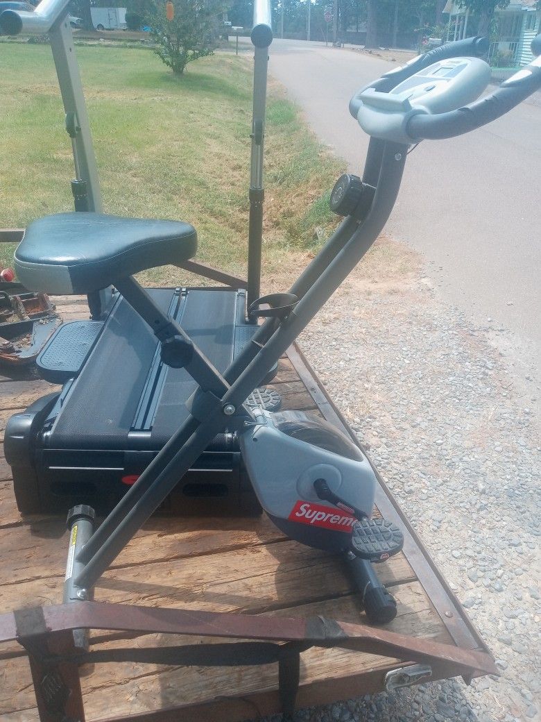 The Treadmill Is A Bowflex The Bike Is A Stamina Both Are In Good Condition