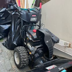 Craftsman Electric Start Snow Blower Ex Steer 30in Width 