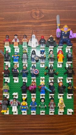Lego marvel mini figures bundle or single
