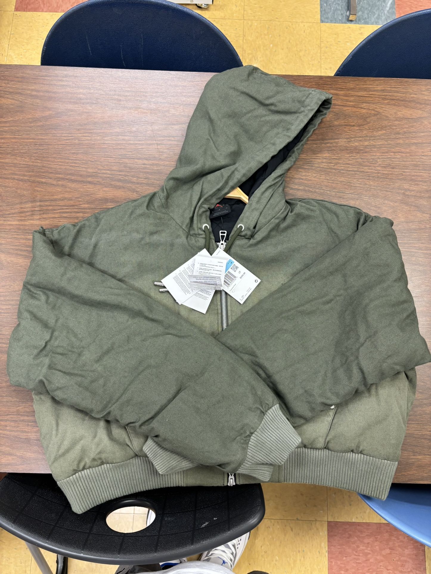 Travis Scott Cactus Jack Nike Air Jordan Women's Canvas Jacket Size Small
