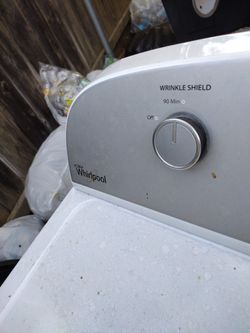 Dryer, Whirlpool, White,Large
