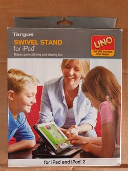 Targus iPad 1,2,3,4 Gen Swivel Stand Cover Case - Charcoal Gray AWE6701US