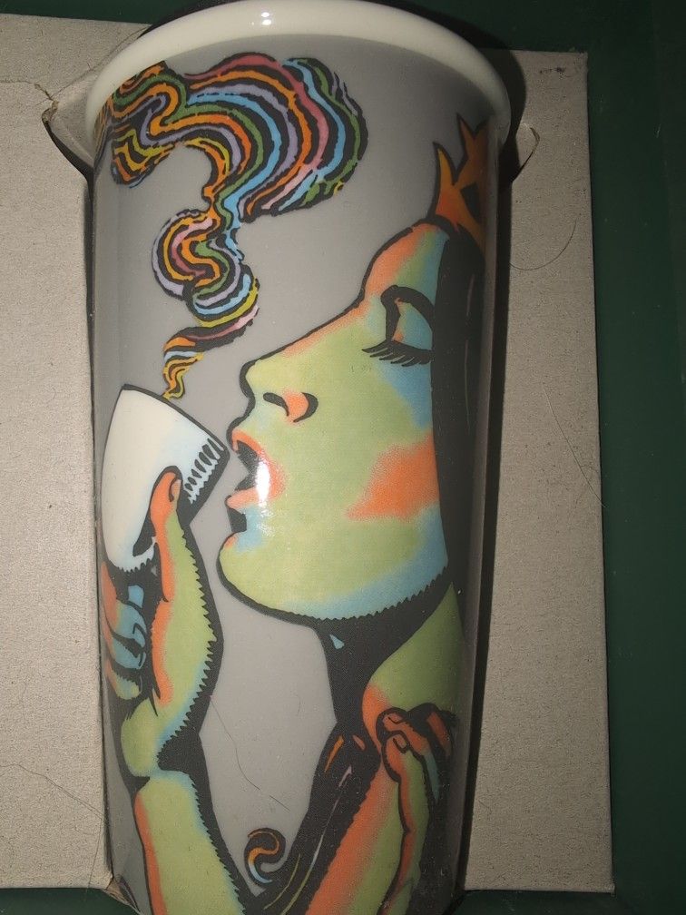 Starbucks Limited Edition Discontinued Brand New Artist Series Tumbler
