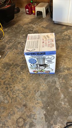 Portable propane outdoor deep frying package