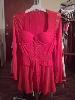 Women long top / dress/ sz S new