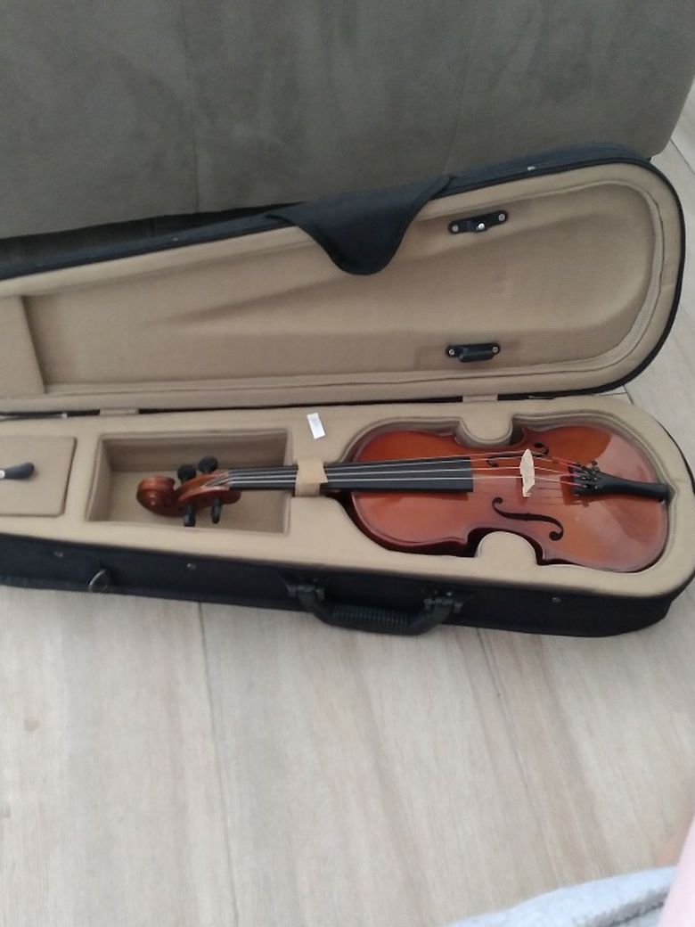 Violin With Case (Bow Not Included) 1/4