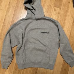 ESSENTIALS HOODIE DARK OATMEAL