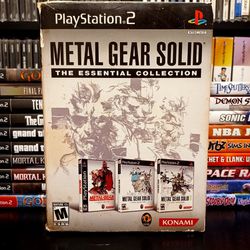 Metal Gear Solid: The Essential Collection For Ps2