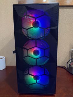 Black ATX Mid Tower PC Complete Build