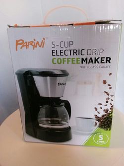 Parini 5-cup electric Drip coffe maker