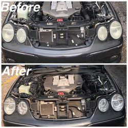 Headlights restoration