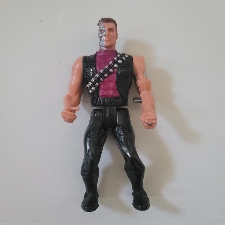 Vintage 1991 T2 Terminator 5.5" Action Figure Arnold Schwarzenegger Kenner Carolco