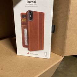 New IPHONE X Leather Wallet Case