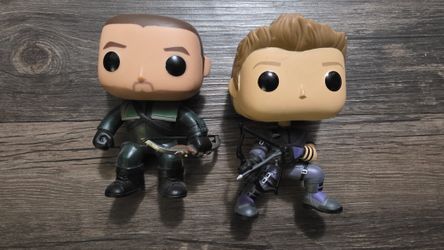 Funko Pops Hawkeye And CW's Arrow