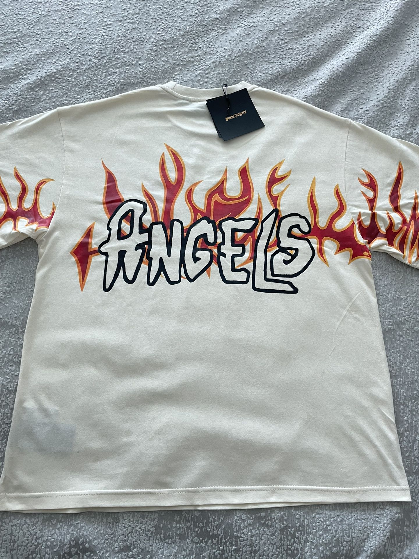 MIAMI SPRAYED T-SHIRT in white - Palm Angels® Official