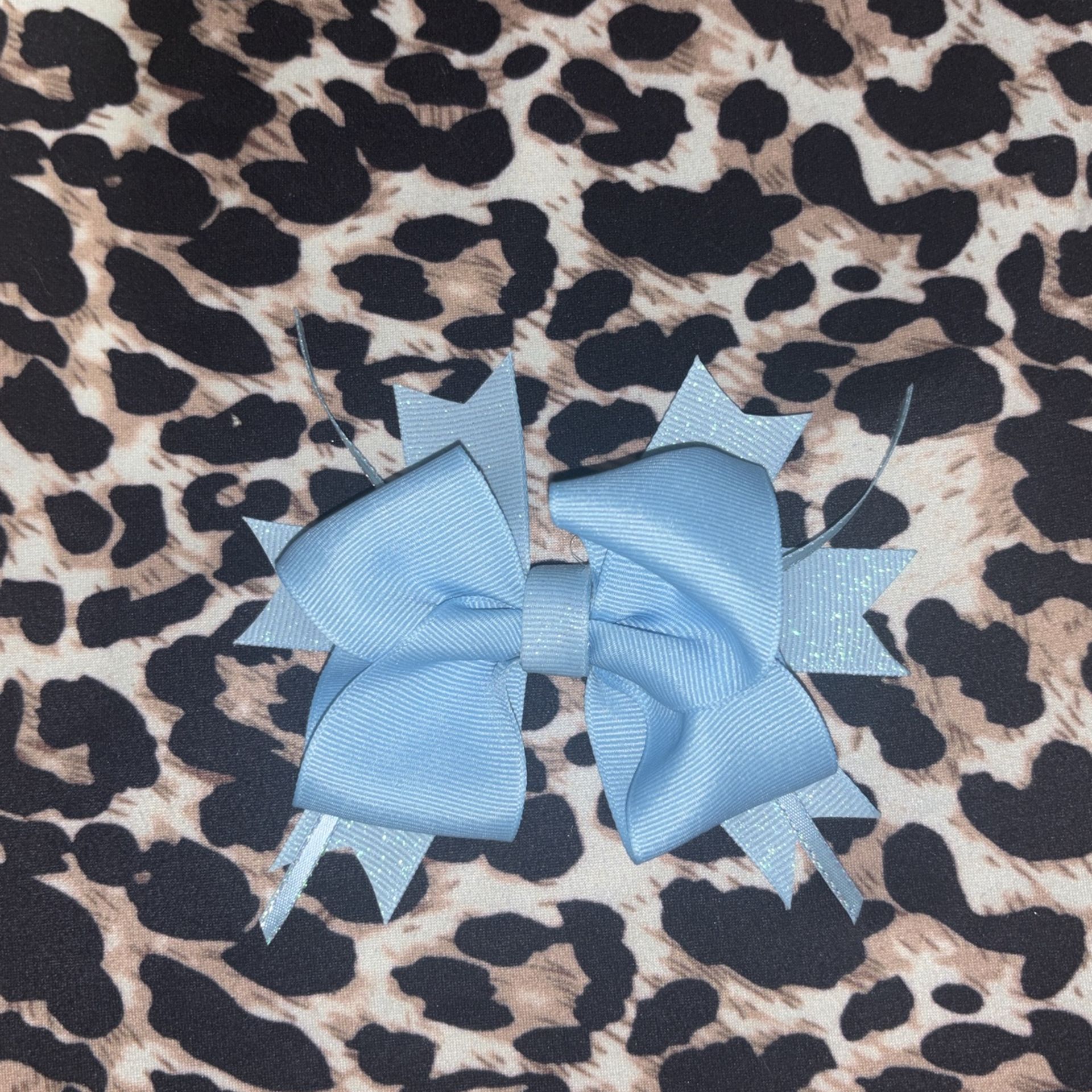 Blue Toddler Bow