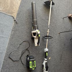 Ego Leaf Blower And String Trimmer 