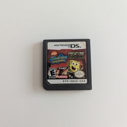 Nostalgic Nintendo DS Game: SpongeBob SquarePants Creature From The Krusty Krab