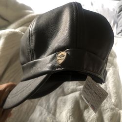Brand New leather Pamoa hat Size L/XL