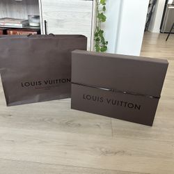 Louis Vuitton Box And Shopping Bag
