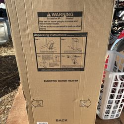 Water Heater “electric”