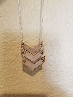 Triple Chevron Necklace