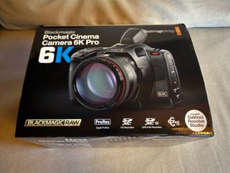 blackmagic pocket cinema pro 6k ND filters New in Box