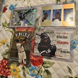 Frank Thomas Baseball Cards Lot For Jason 