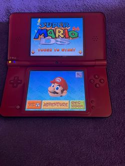 Nintendo DSi XL Handheld Console Red