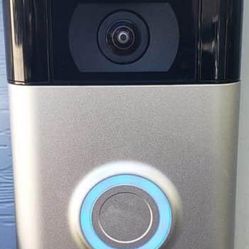 Ring Doorbell (Wireless)  & Ring  Motion Detector W/Camera Solar Powered