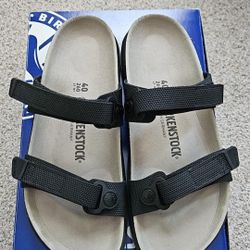 New Black Birkenstock Sandles Size 40 (8.5 to 9)
