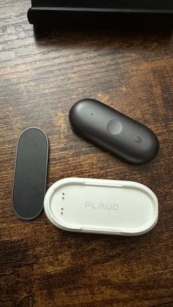 Plaud NotePin S Wearable AI Voice Recorder, Transcribe & Summarize